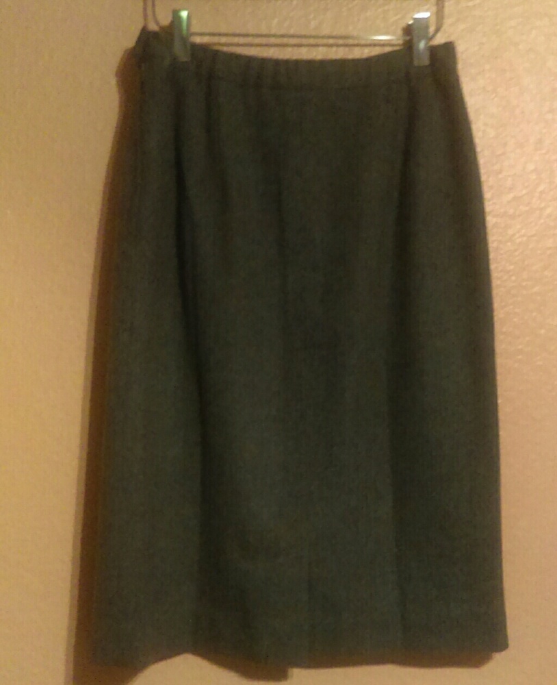 Pendleton Virgin Wool Grey Skirt - image 2